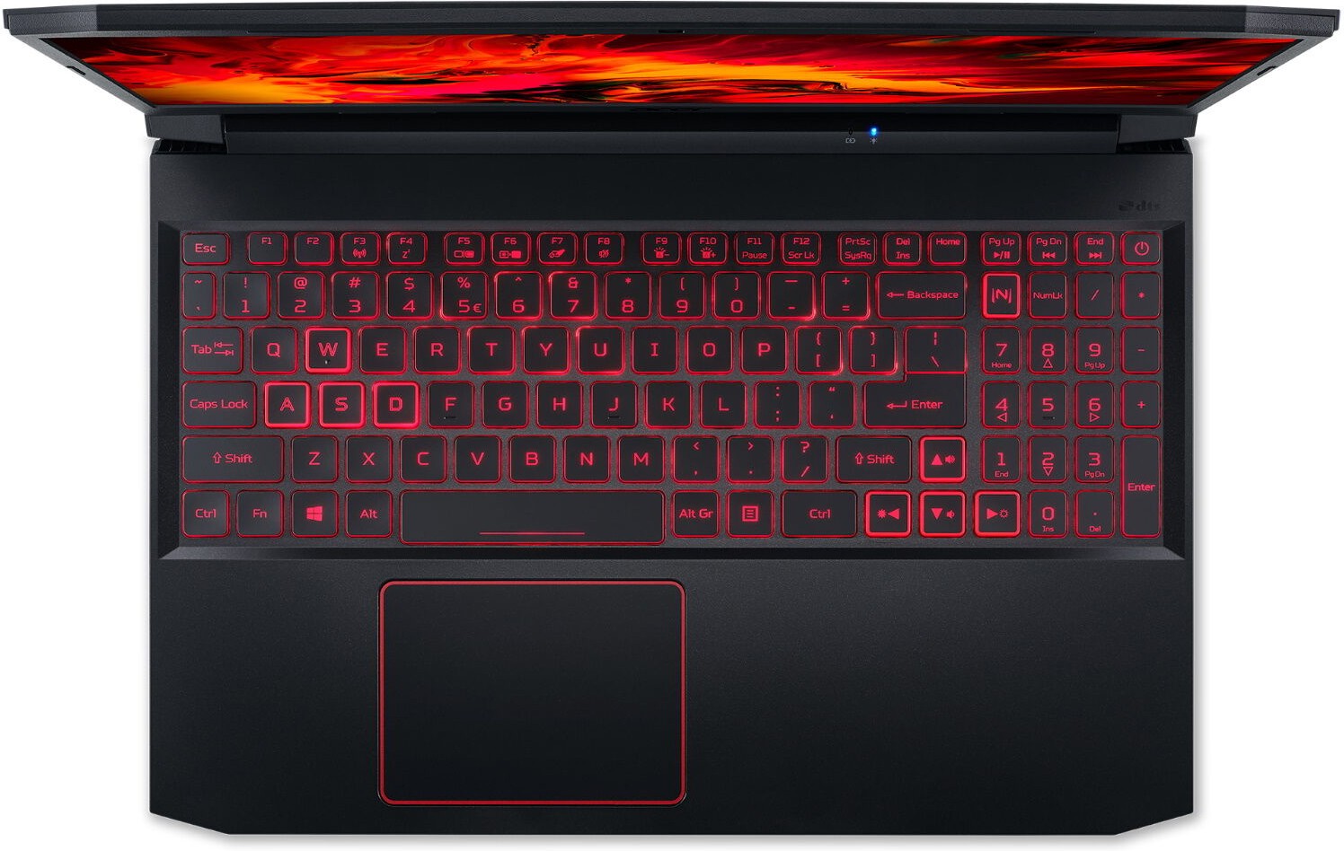 Ноутбук Acer Nitro 5 AN515-55 AN515-55-57HB, RAM 16 ГБ, Черный, SSD 512 ГБ, GeForce RTX 3050 детальное изображение - 4