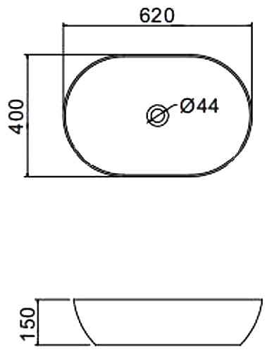 Умывальник Gappo GT302  детальное изображение - 2