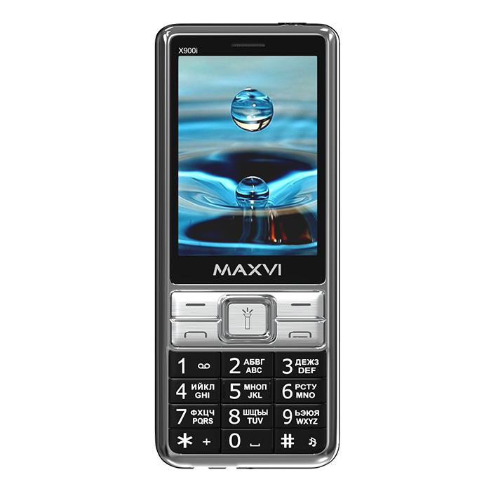 Мобильный телефон MAXVI X900i, 32 Мб, Черный, Dual mini-SIM детальное изображение - 2