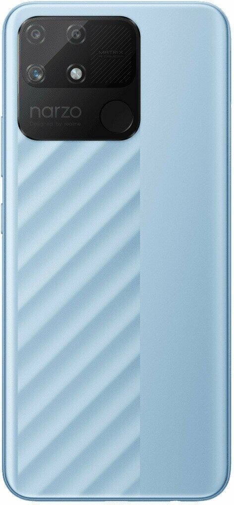 Смартфон Realme Narzo 50A 64 ГБ, Синий, Dual nano SIM детальное изображение - 3