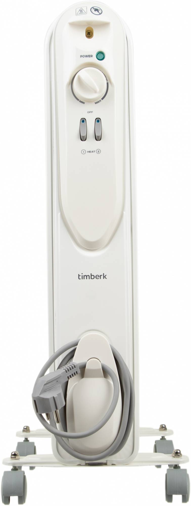 Масляный радиатор Timberk TOR 21.1809 SLX, Белый детальное изображение - 3