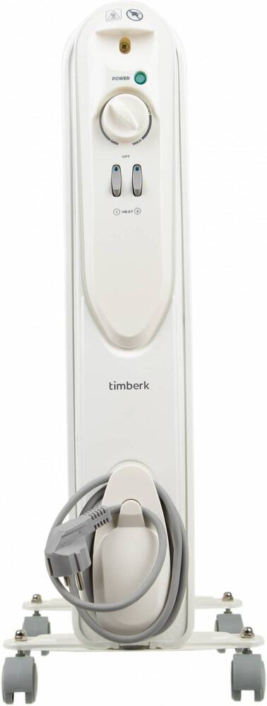 Масляный радиатор Timberk TOR 21.1809 SLX, Белый №3