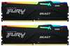 Оперативная память Kingston Fury Beast Black RGB DDR5 5200MHz, KF552C36BBEAK2-32, 2x16 Гб KIT, 32 Гб вариант - 1