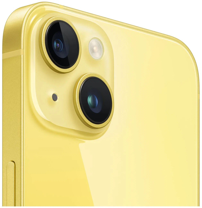 Смартфон Apple iPhone 14 256 Гб, Желтый, Dual nano-SIM №5