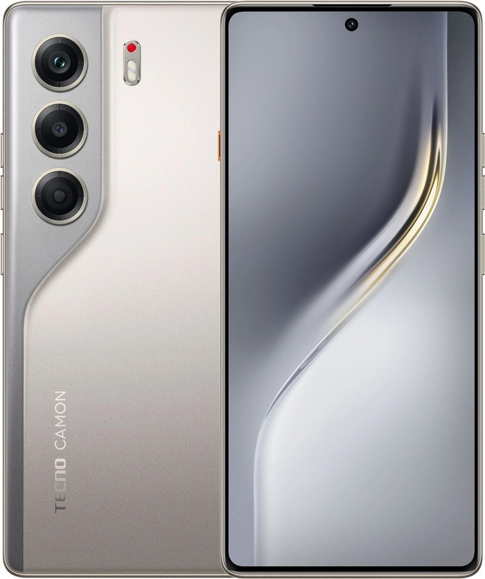 Смартфон Tecno CAMON 40 8/128, Пустынный титановый, Dual nano-SIM №1