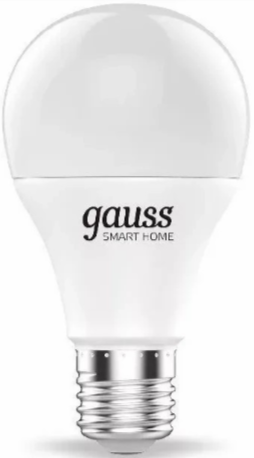 Умная лампочка Gauss Smart Home E27 1170112, 8.5 Вт, 806 Лм, Белый детальное изображение - 1