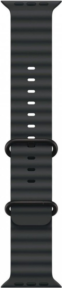 Умные часы Apple Watch Ultra 3 49 мм, Black Titanium Case with Black Ocean Band, Черный №3