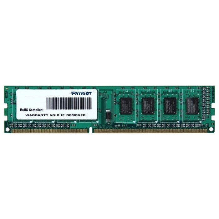Оперативная память Patriot Signature Line DDR3 1600MHz, PSD34G1600L81, 4 Гб №1