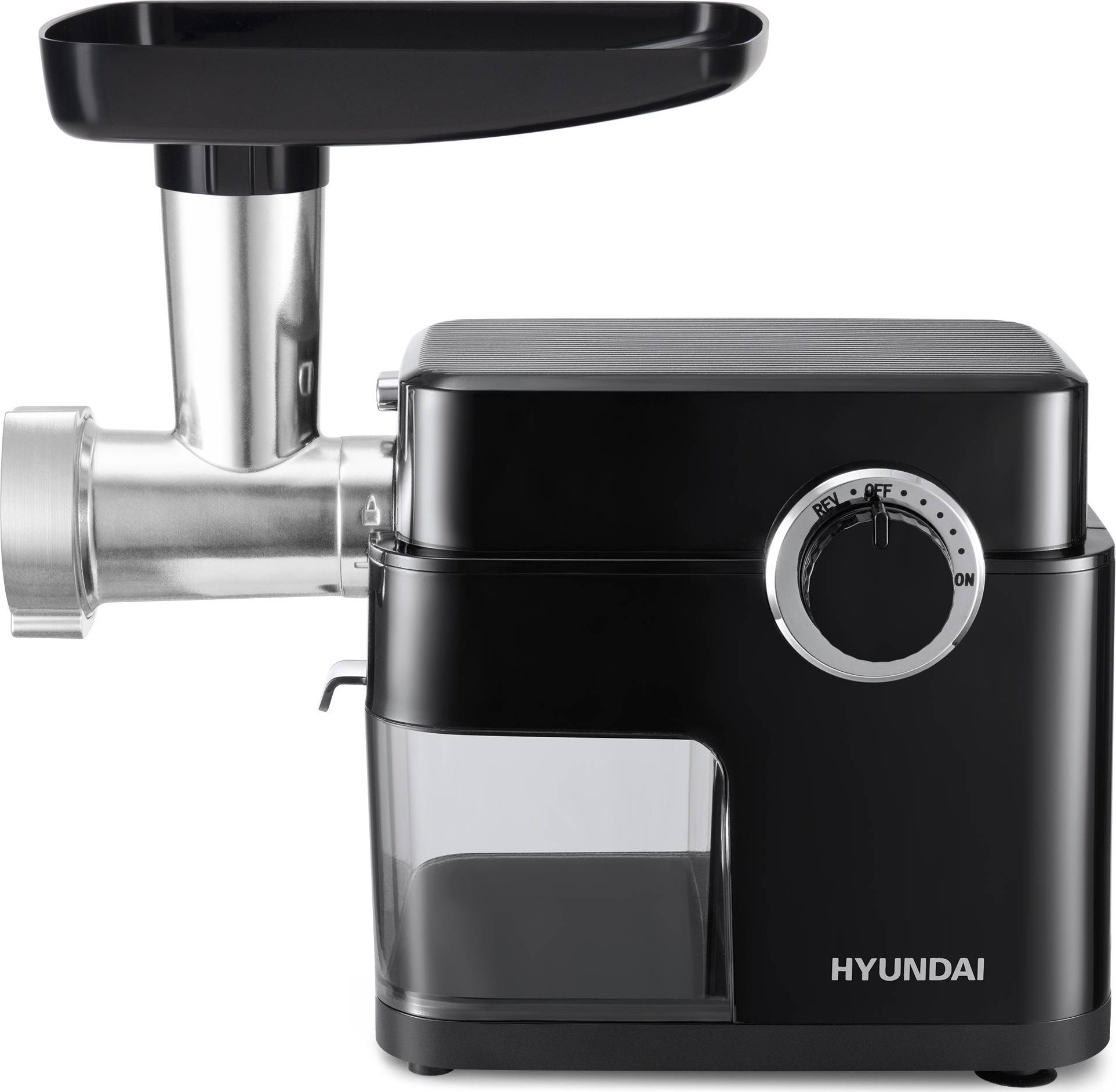 Мясорубка Hyundai HY-MG6491, Черный детальное изображение - 2