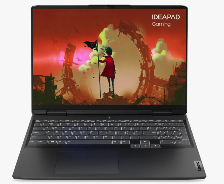 Ноутбук Lenovo IdeaPad Gaming 3 16ARH7, 82SCA4TRRU, RAM 16 ГБ, SSD 512 ГБ, Серый детальное изображение - 1