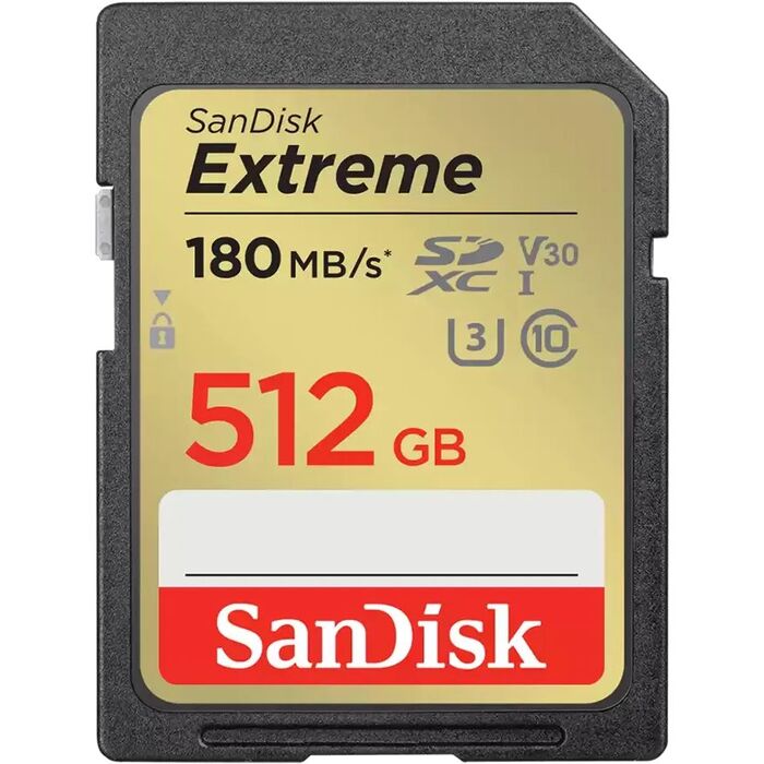 Карта памяти SanDisk Extreme SD (SDSDXVV-512G-GNCIN), 512 Гб №1