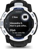 Смарт-часы Garmin Instinct 3 Solar Whitestone with Black/Bolt Blue Silicone Limited edition, 50 мм, Синий вариант - 4