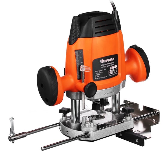 Фрезерная электрическая двуручный машина ЕРМАК ЕРМАК 675-004, 1200 Вт, Оранжевый детальное изображение - 3