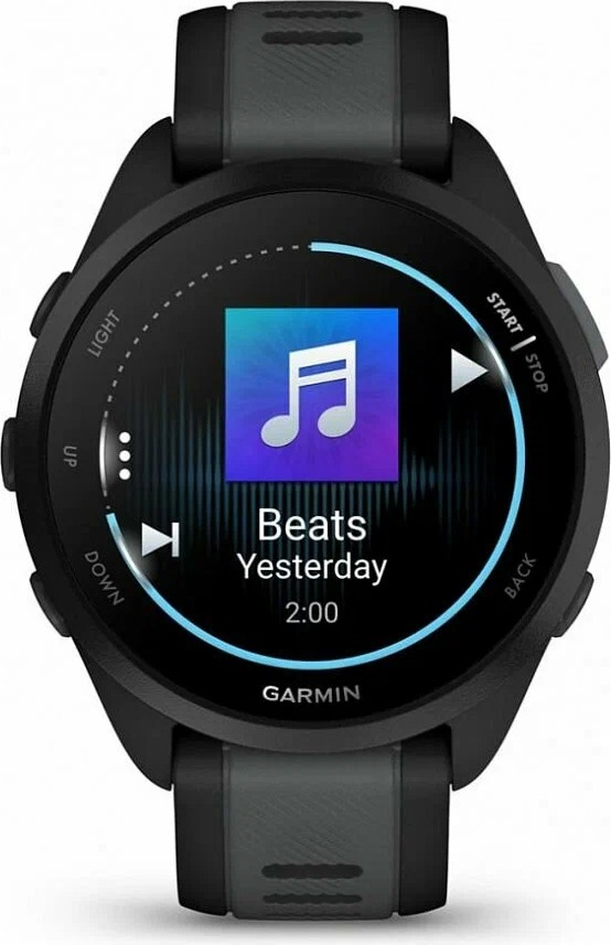 Смарт-часы Garmin Forerunner 165, 43 мм, Черный детальное изображение - 2