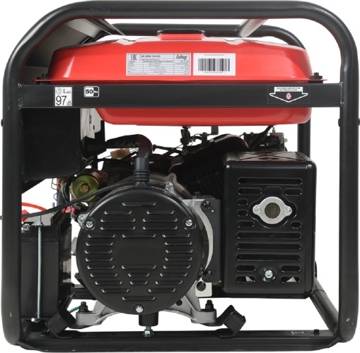 Генератор бензиновый FUBAG BS 9000 DA ES 641093, 8.5 кВт, Красный детальное изображение - 4