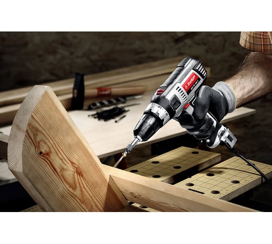 Сетевая дрель-шуруповерт ЗУБР ДШ-М1-400-2 К, 220 В, 40 Нм, 400 Вт детальное изображение - 5