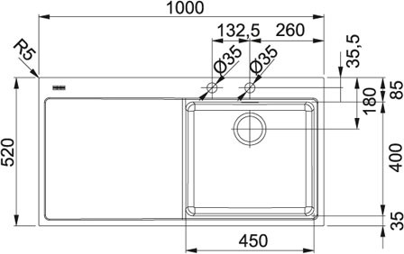 Кухонная мойка  детальное изображение - 2
