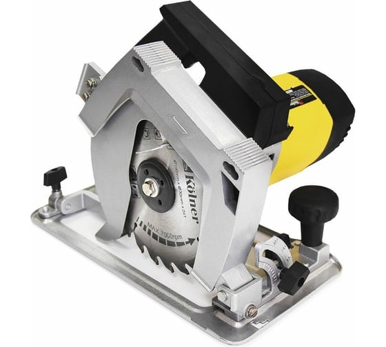 Ручная дисковая пила Kolner KCS 190/1900Т 8031000136, 190 мм, 6000 об/мин, 1900 Вт детальное изображение - 1