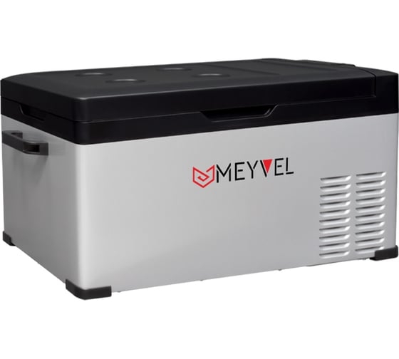 Автомобильный компрессорный холодильник Meyvel AF-B25, 200349, 12/24 В, Серебристый детальное изображение - 1
