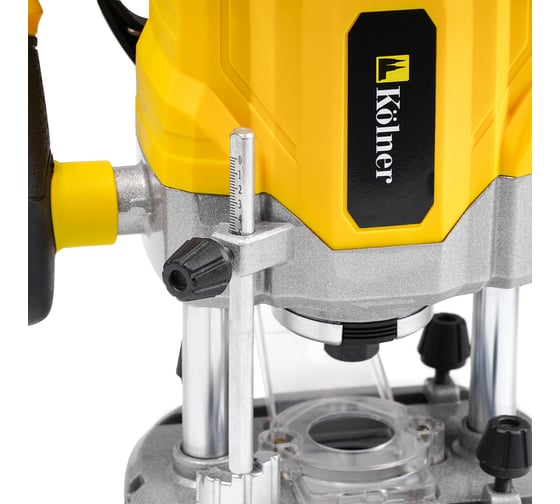 Фрезерная электрическая машина Kolner 8031400036, 1400 Вт, Желтый детальное изображение - 6