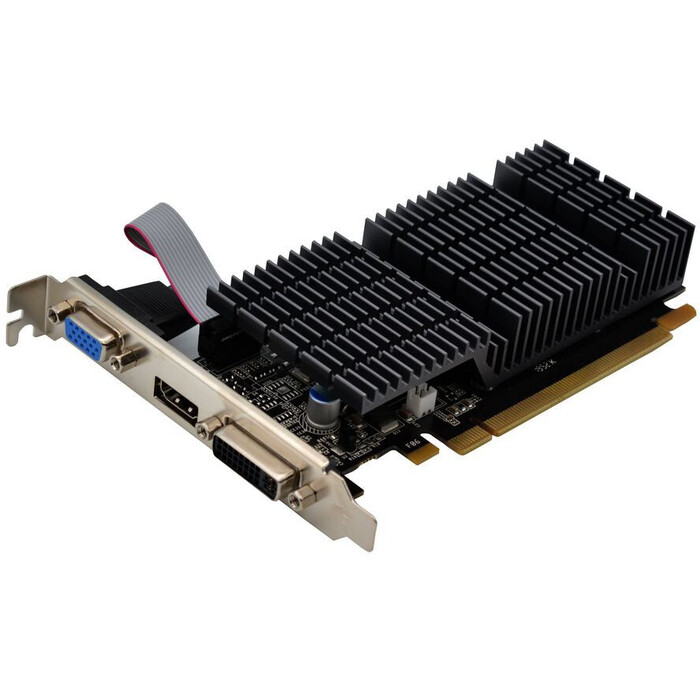 Видеокарта AFOX NVIDIA GeForce 210, AF210-1024D3L5-V2, 1 ГБ, Черный №1