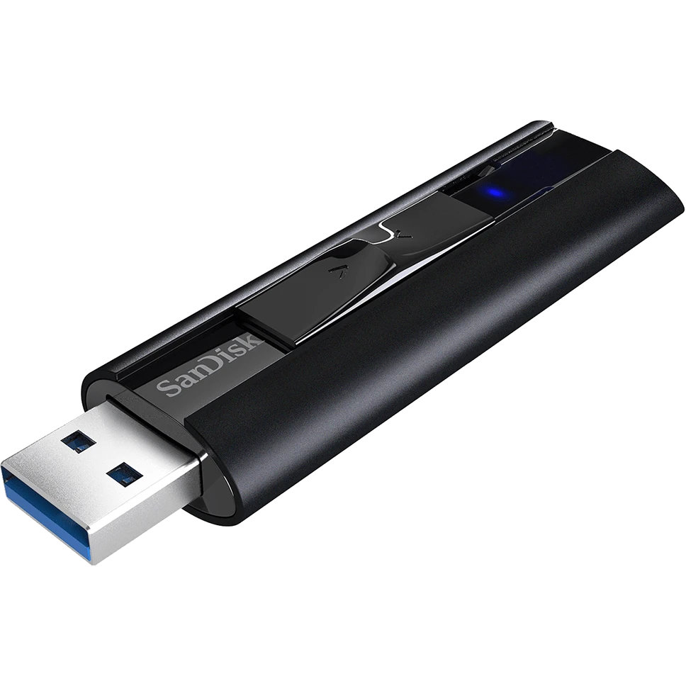 USB Flash накопитель SanDisk Extreme Pro (SDCZ880-1T00-G46) 1Tb, черный детальное изображение - 1