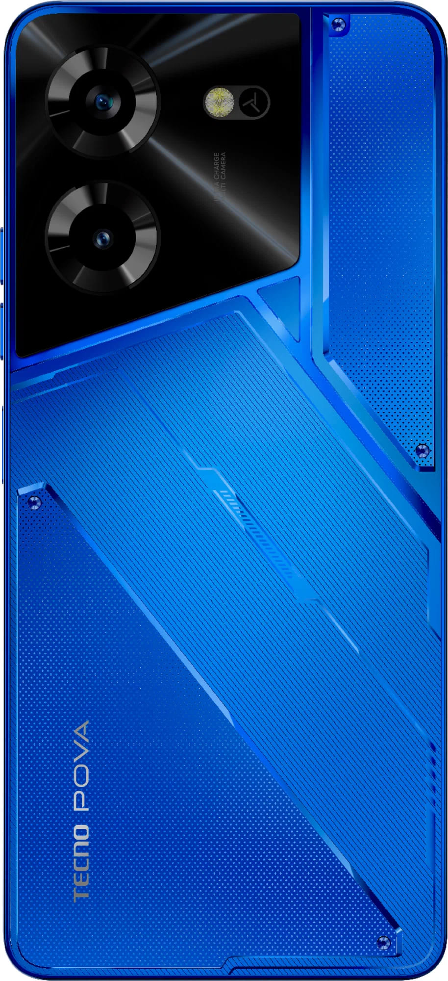 Смартфон Tecno POVA 5 8/256 ГБ, Hurricane Blue, Dual nano SIM детальное изображение - 3