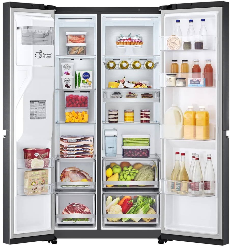 Холодильник LG GC-L257CBEC, Черный детальное изображение - 7