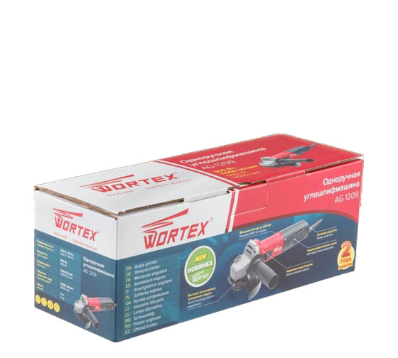 Угловая шлифмашина WORTEX AG 1209, 125 мм, 11000 об/мин, 900 Вт детальное изображение - 6