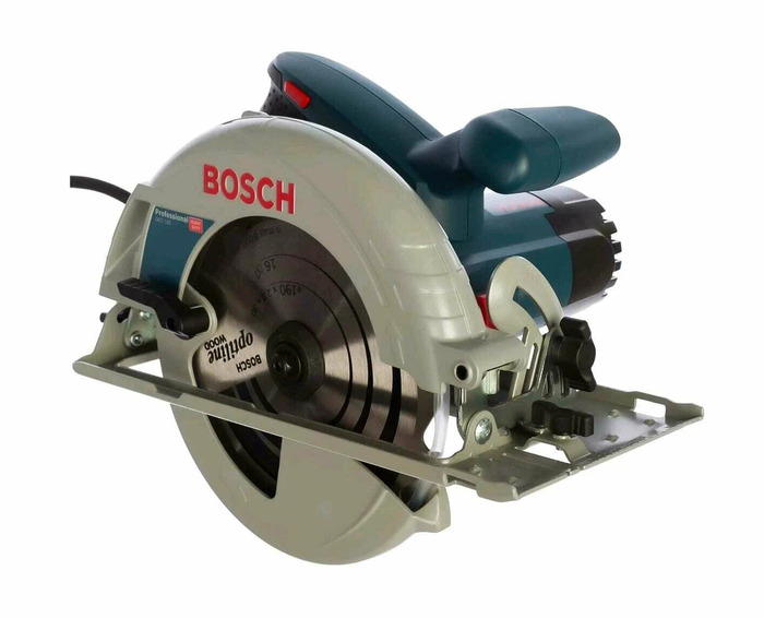 Циркулярная пила BOSCH GKS 190 + универсальные плоскогубцы Wiha, 190 мм, 5500 об/мин, 1400 Вт №1