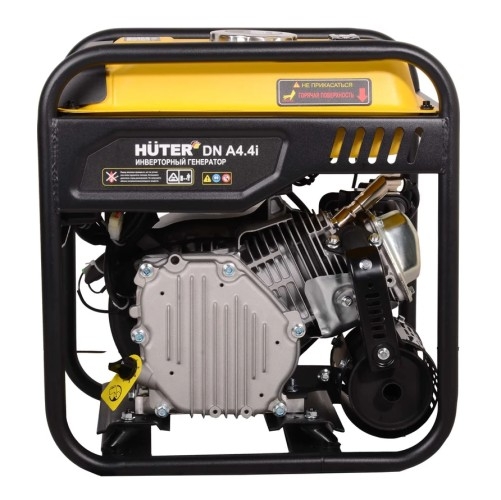 Генератор бензиновый HUTER DN A4.4i 64/10/24, 3.8 кВт, Желтый детальное изображение - 5