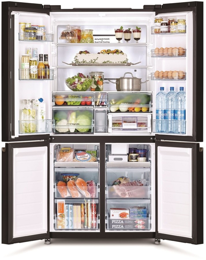 Холодильник Hitachi R-WB 720 VUC0 GBK, Черный детальное изображение - 5