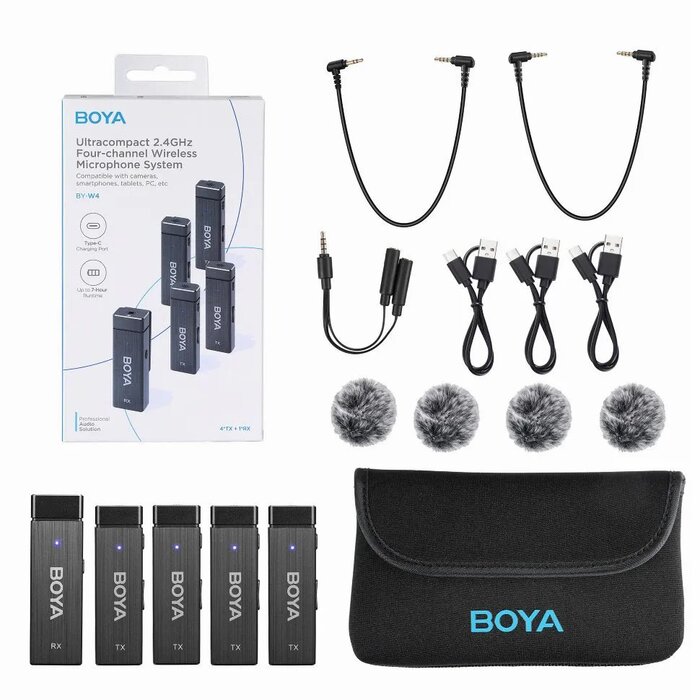 Радиосистема BOYA BY-W4 №6