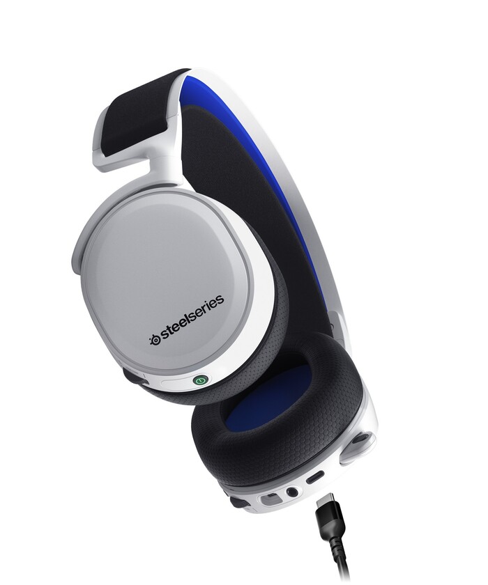 Беспроводные наушники SteelSeries Arctis 7P Plus Wireless, Белый №2