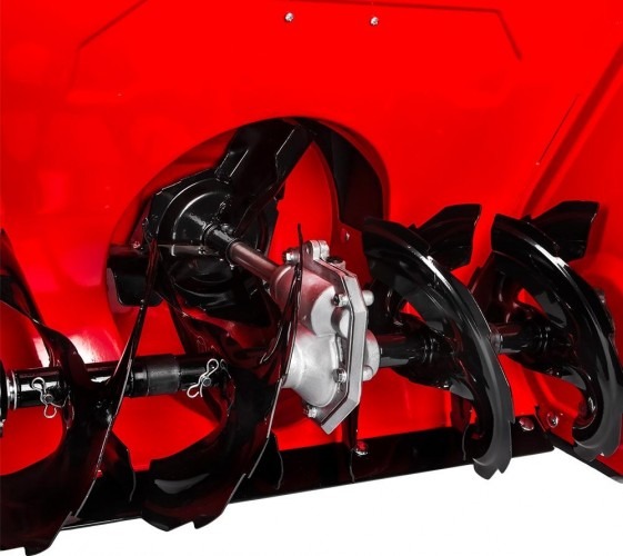 Снегоуборщик бензиновый DDE ST6563 796-665, 6.5 л.с., 4100 Вт, Красный/Черный детальное изображение - 8