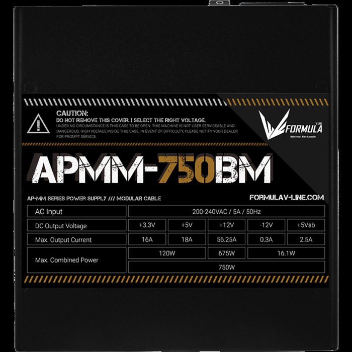 Блок питания Formula APMM-750BM, 750 Вт №3