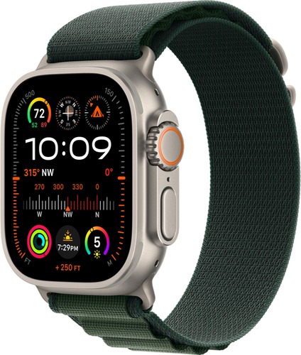 Умные часы Apple Watch Ultra 2 2024, 49 мм, Black Titanium Case with Black Ocean Band детальное изображение - 1