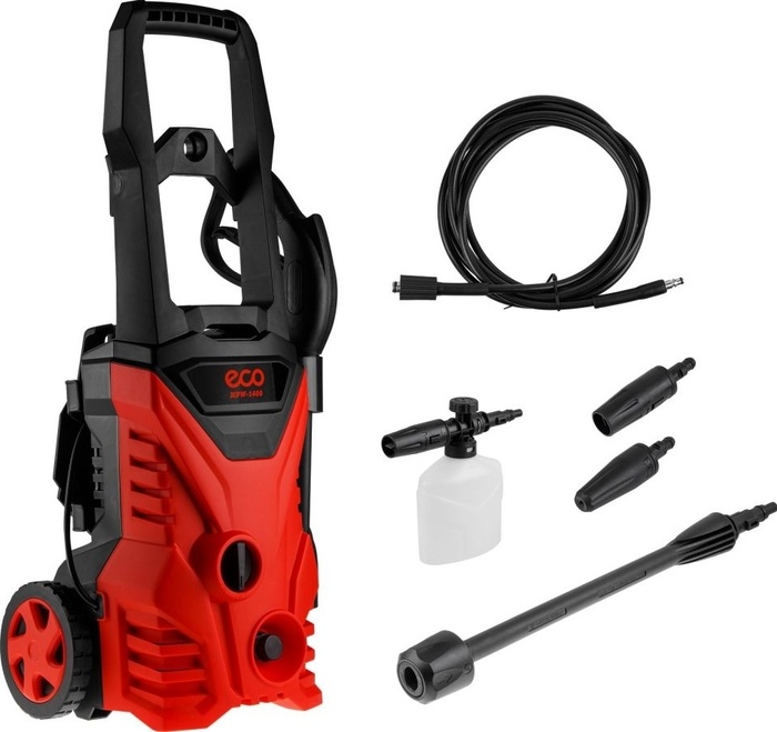 Автомойка ECO HPW-1400 EC4910-1, 1.65 кВт, 135 бар, Красный/Черный №2