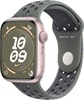 Умные часы Apple Watch Series 9 Pink Aluminum Case GPS + Cellular with Nike Sport Band Cargo Khaki, 41 mm, Карго хаки вариант - 1