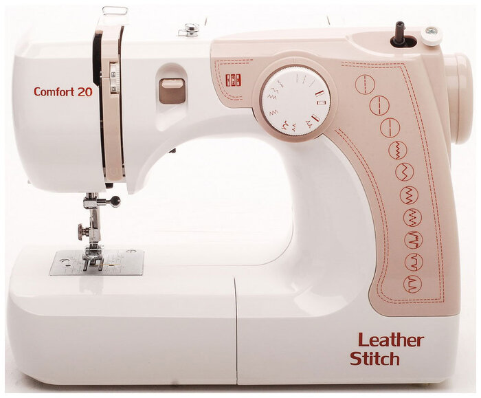 Швейная машина Dragonfly COMFORT 20, Белый/Коричневый №1