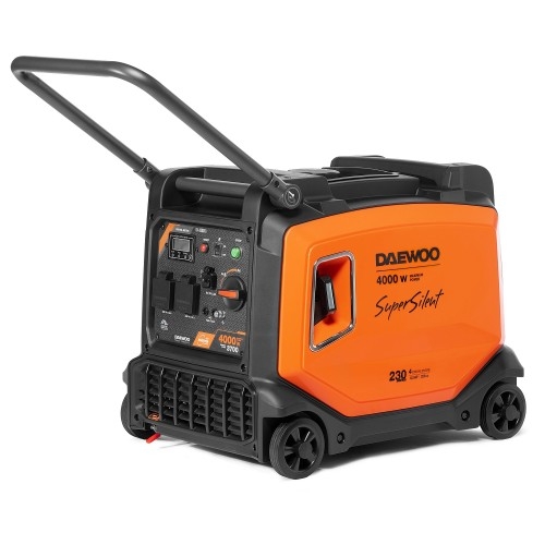 Генератор бензиновый DAEWOO GDA 4500SEi, 3.7 кВт, Оранжевый детальное изображение - 6