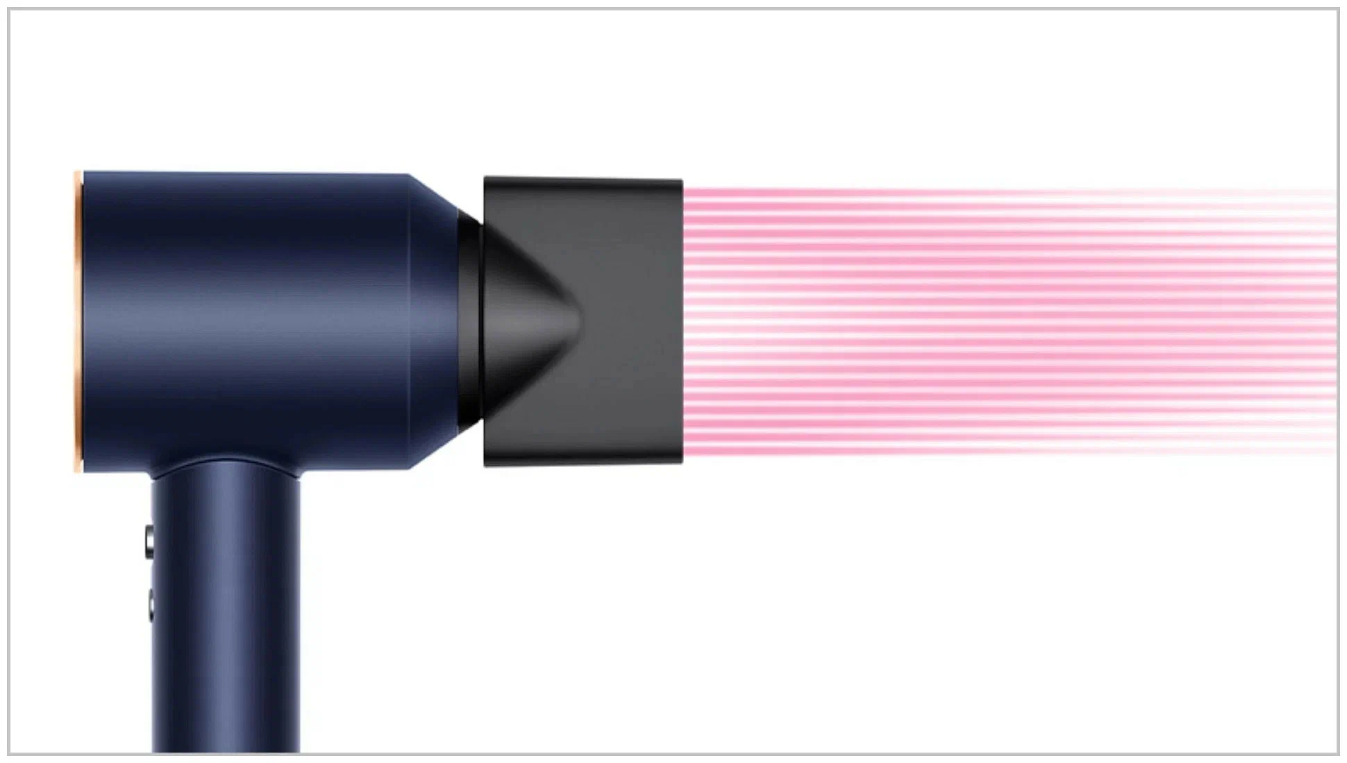 Фен Dyson Supersonic HD15 EU, Prussian Blue/Bright Copper детальное изображение - 6