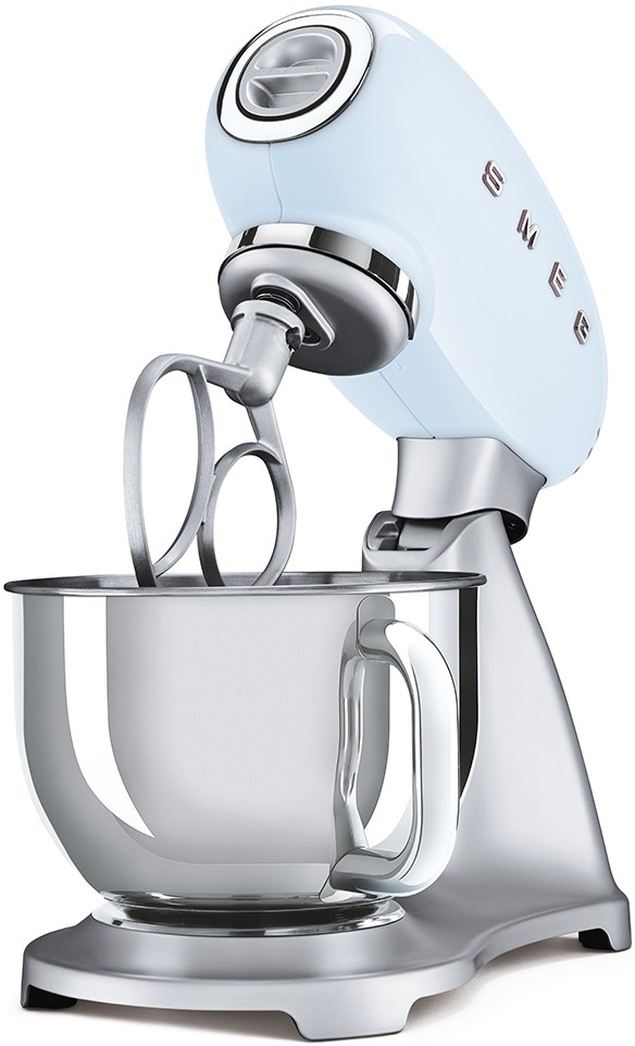 Планетарный миксер Smeg SMF02PBEU, Голубой детальное изображение - 3