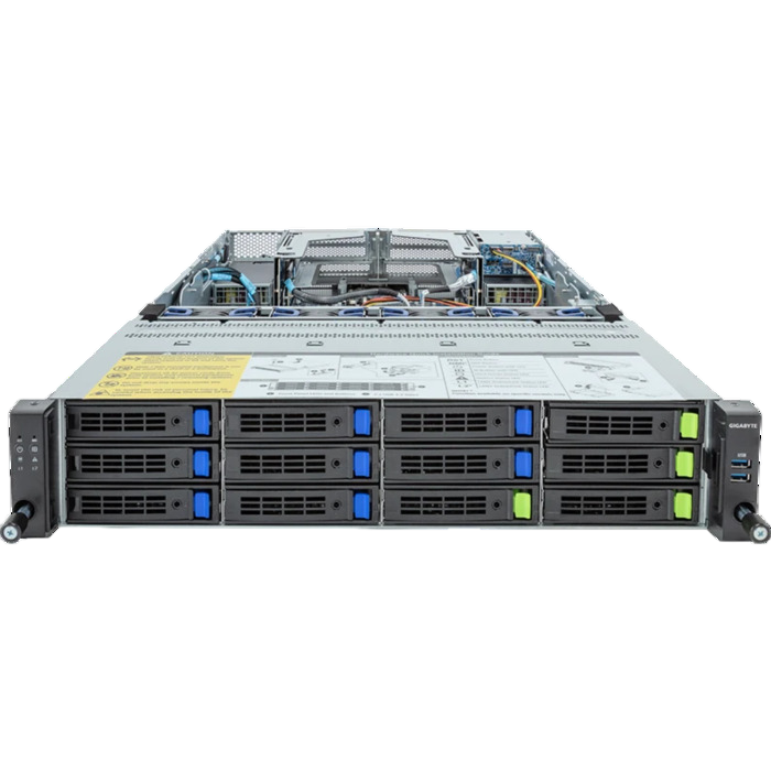 Серверная платформа Gigabyte R283-Z91-AAD1, 1600 Вт детальное изображение - 2