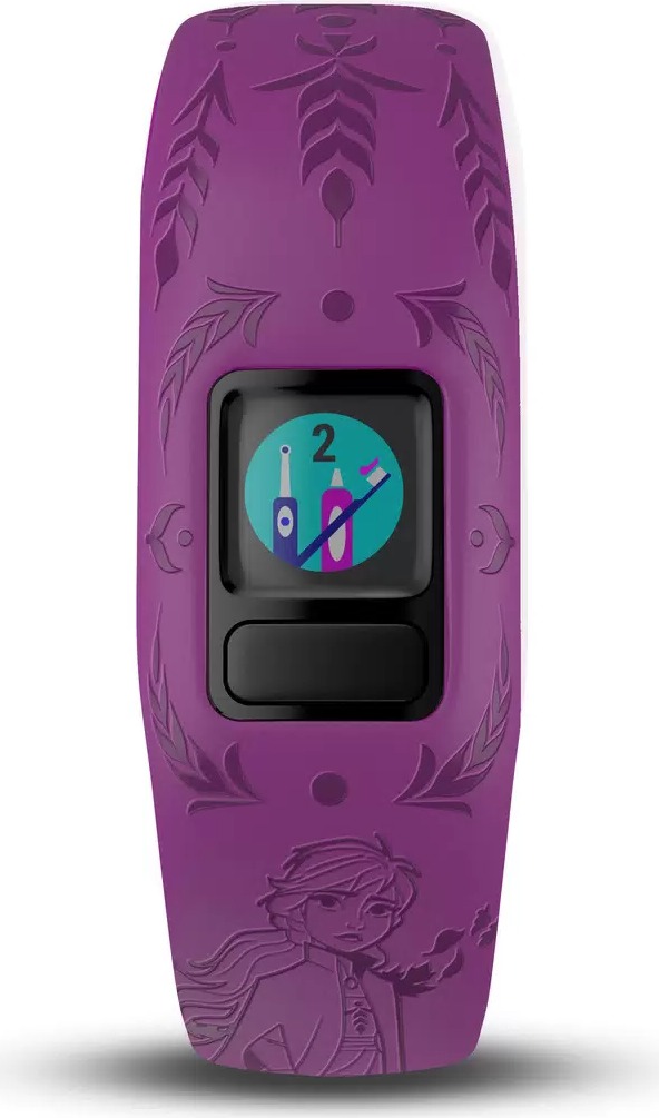 Фитнес-браслет детский Garmin Vivofit Jr 2, Disney Frozen 2 Band, 11 мм, Фиолетовый детальное изображение - 5