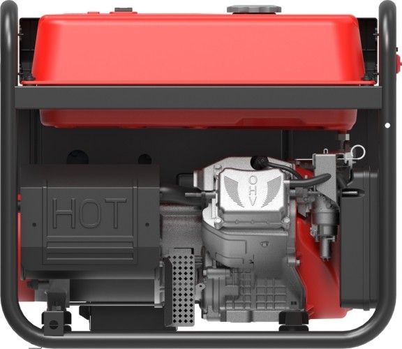 Генератор бензиновый SUNREKA G5500EAX 211004, 5 кВт, Красный детальное изображение - 3