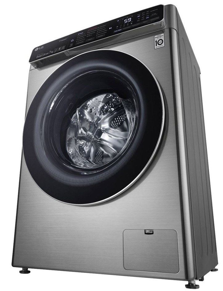 Стиральная машина LG AI DD F2T9HS9S, Серебристый детальное изображение - 7