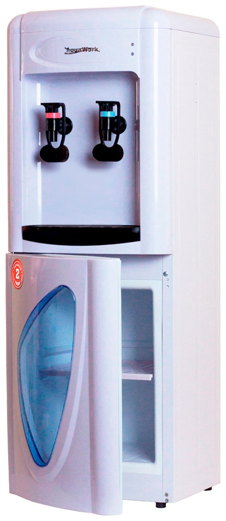 Диспенсер для воды со шкафчиком Aqua Work 0.7-LWR, Белый детальное изображение - 1