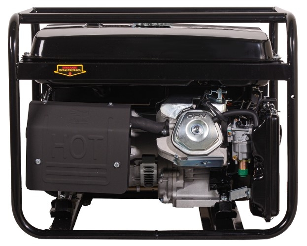 Генератор бензиновый HUTER DY6.5A 64/1/57, 5 кВт, Черный детальное изображение - 4