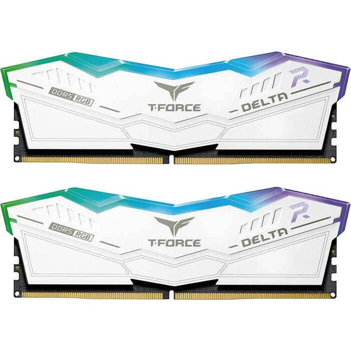 Оперативная память Team T-Force Delta RGB DDR5 6000MHz, FF4D532G6000HC30DC01, 2x16 Гб KIT, 32 Гб №1